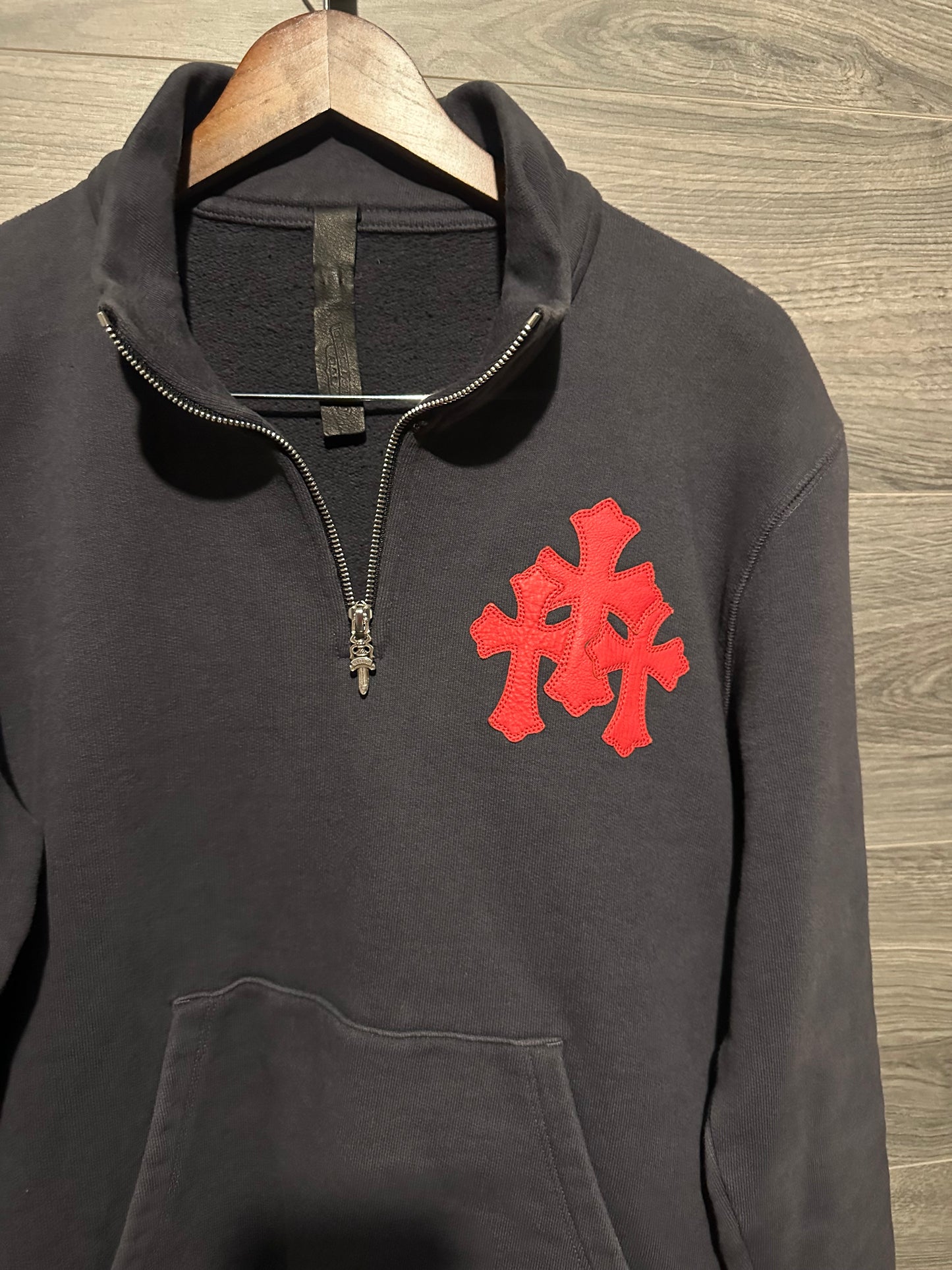 Chrome Hearts Triple Patch Quarter Zip