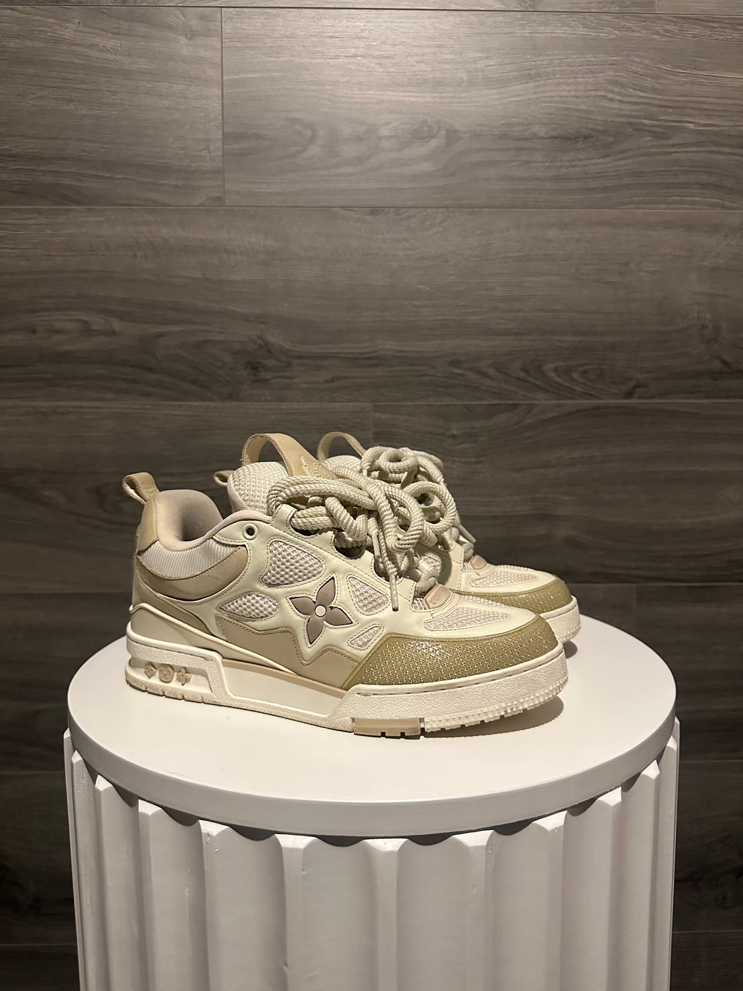Louis Vuitton "Beige" Skates