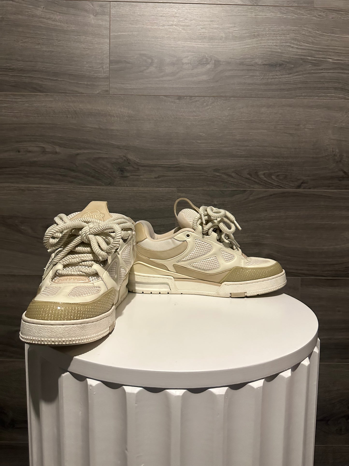 Louis Vuitton "Beige" Skates