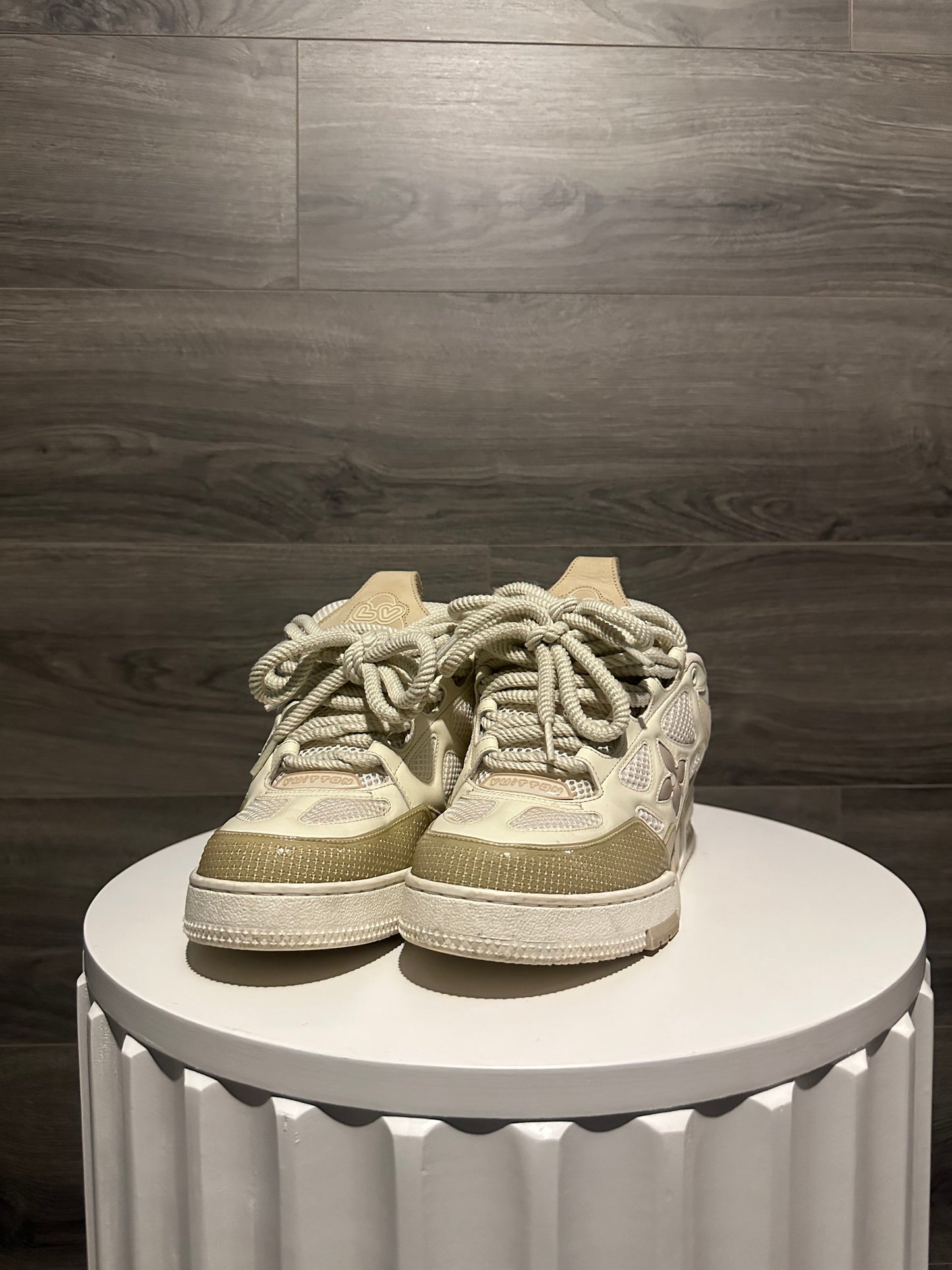 Louis Vuitton "Beige" Skates