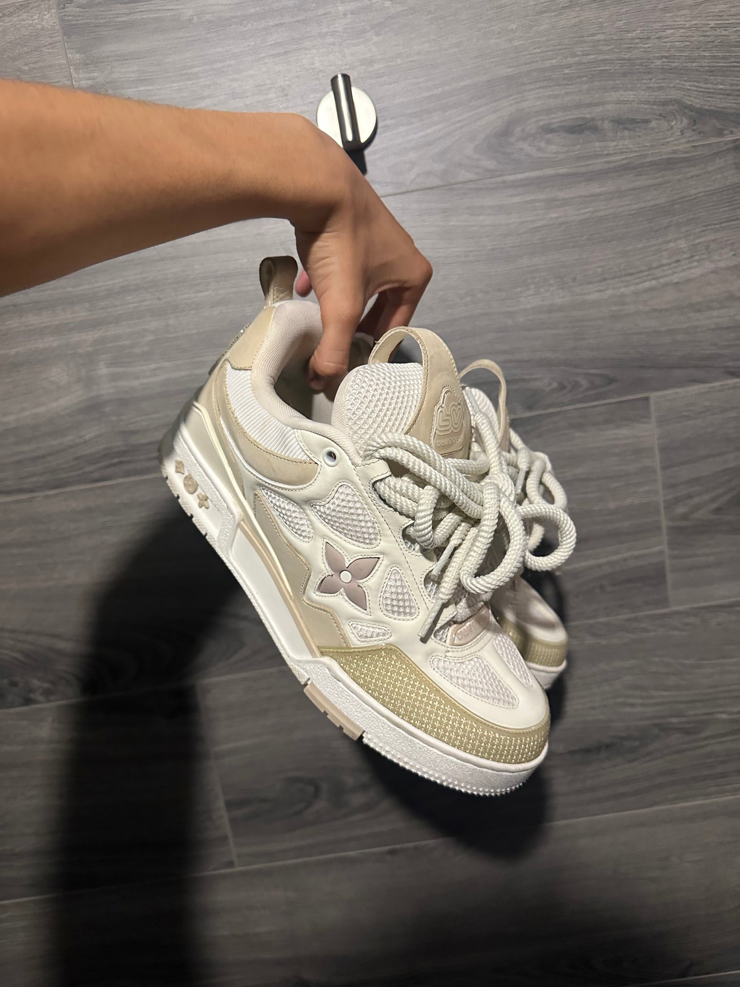 Louis Vuitton "Beige" Skates