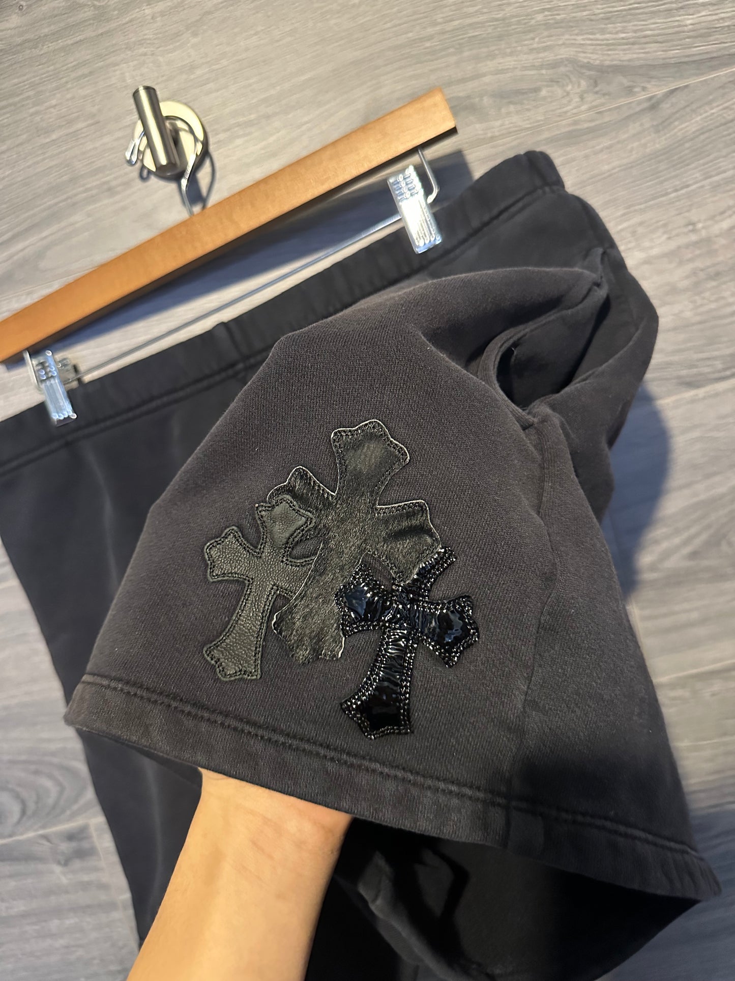 Chrome Hearts Triple Patch Shorts