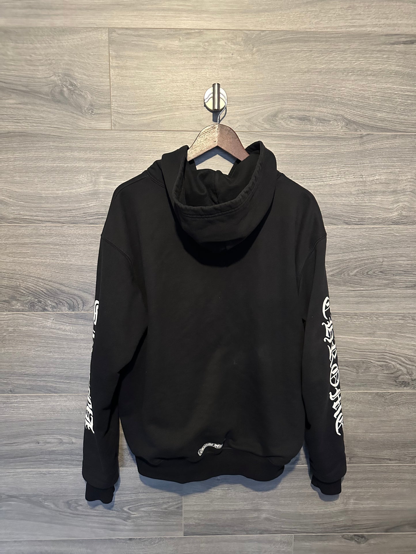 Chrome Hearts Vertical Zip Up Thermal Hoodie