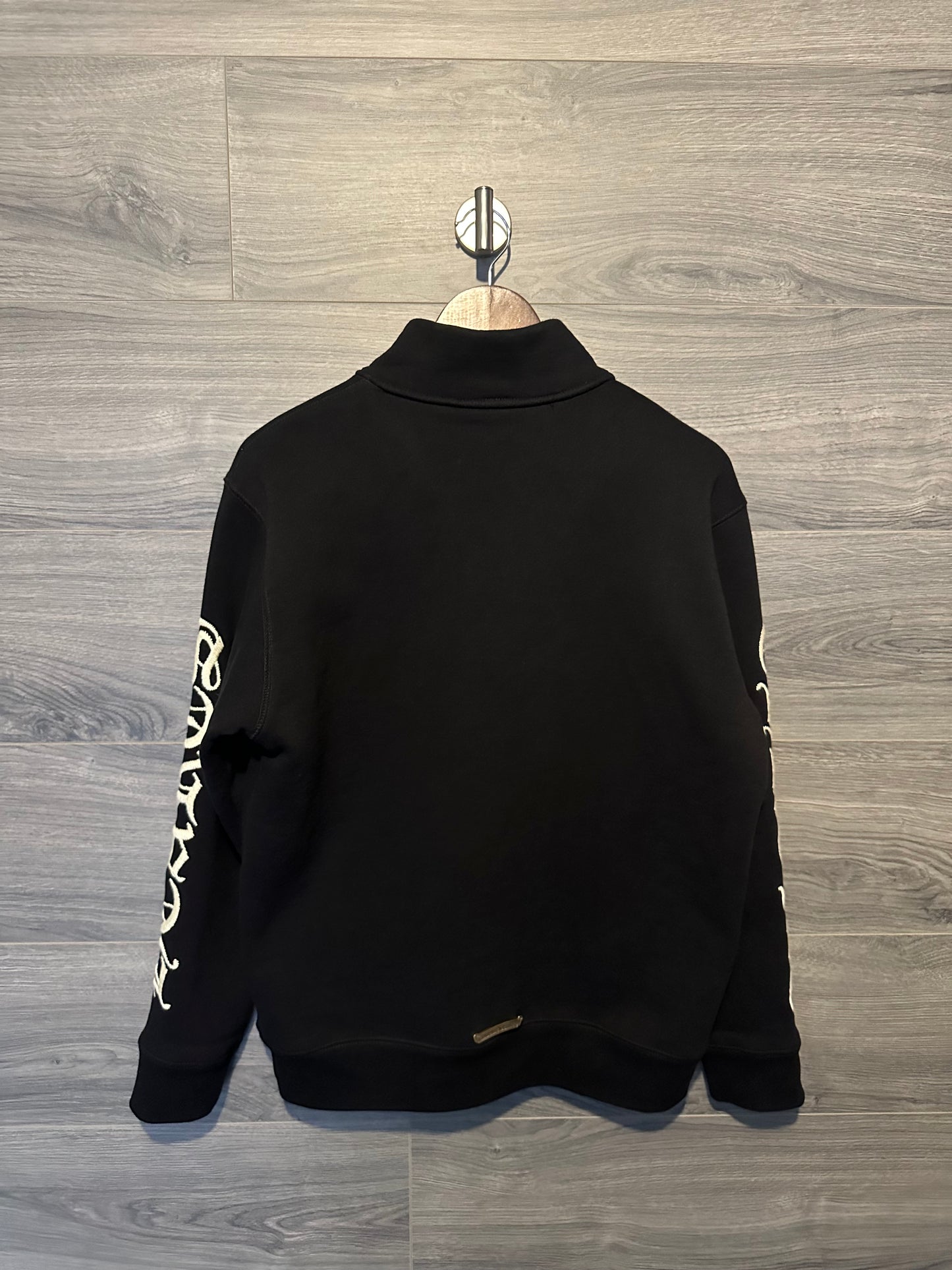 Chrome Hearts Cashmere Embroidered Quarter Zip