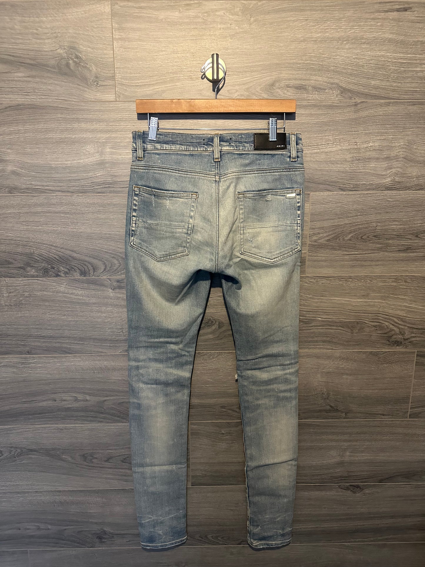 Amiri Mx1 "Bandana" Patch Jeans