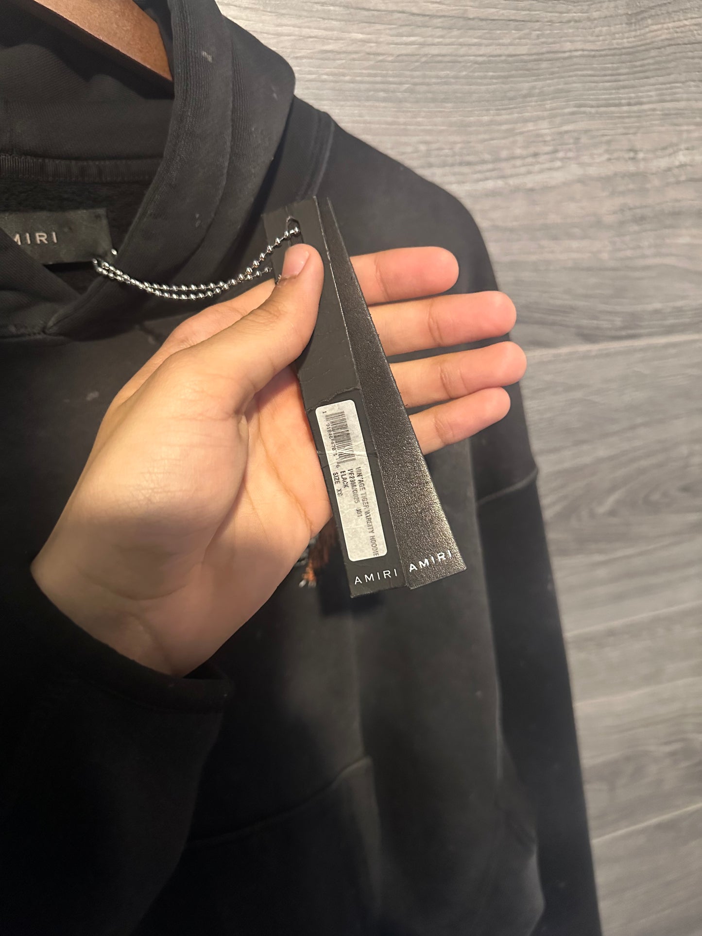 Amiri Tiger Varsity Hoodie