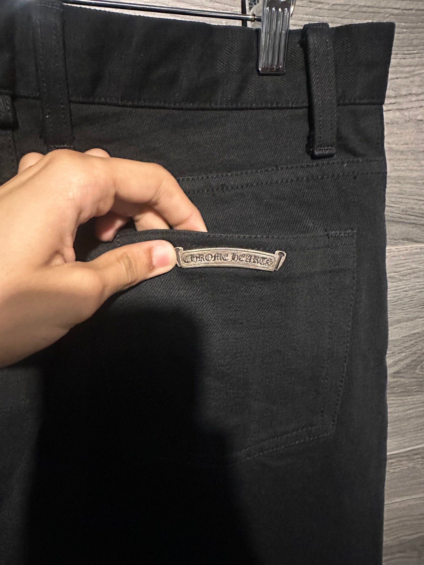 Chrome Hearts Black Chino Pants