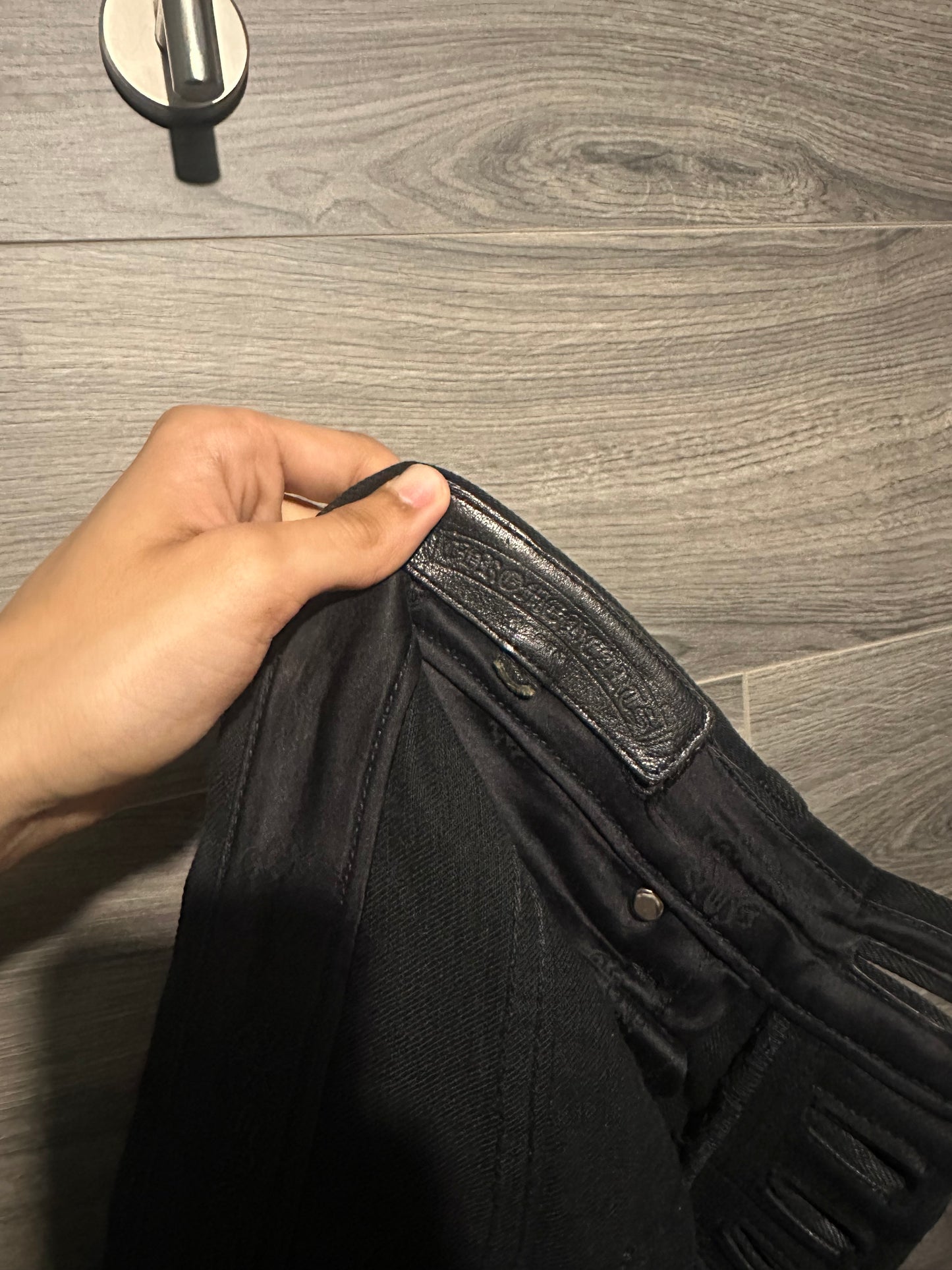 Chrome Hearts Black Chino Pants