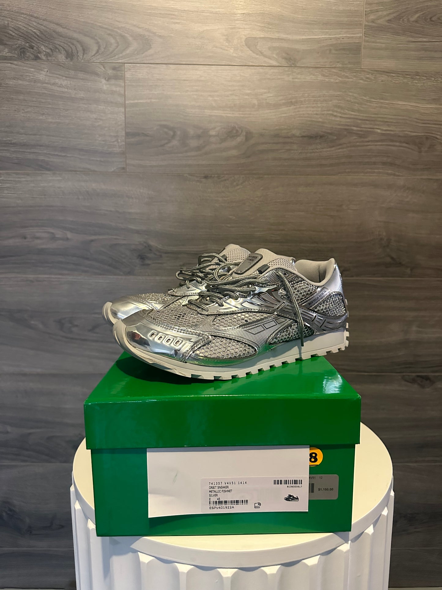 Botega Silver Orbits Sneakers