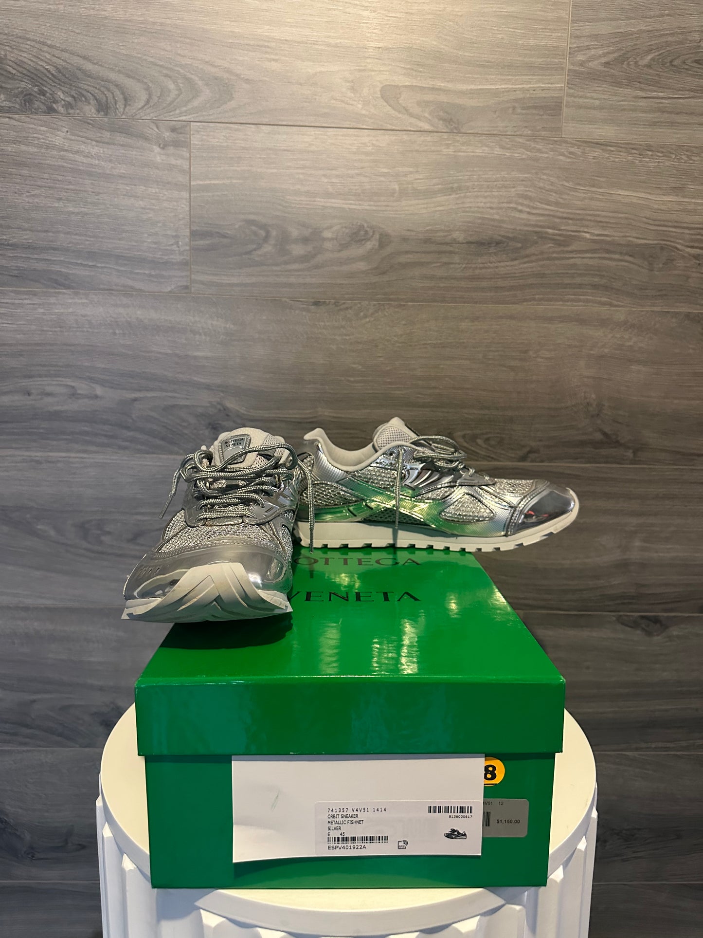 Botega Silver Orbits Sneakers