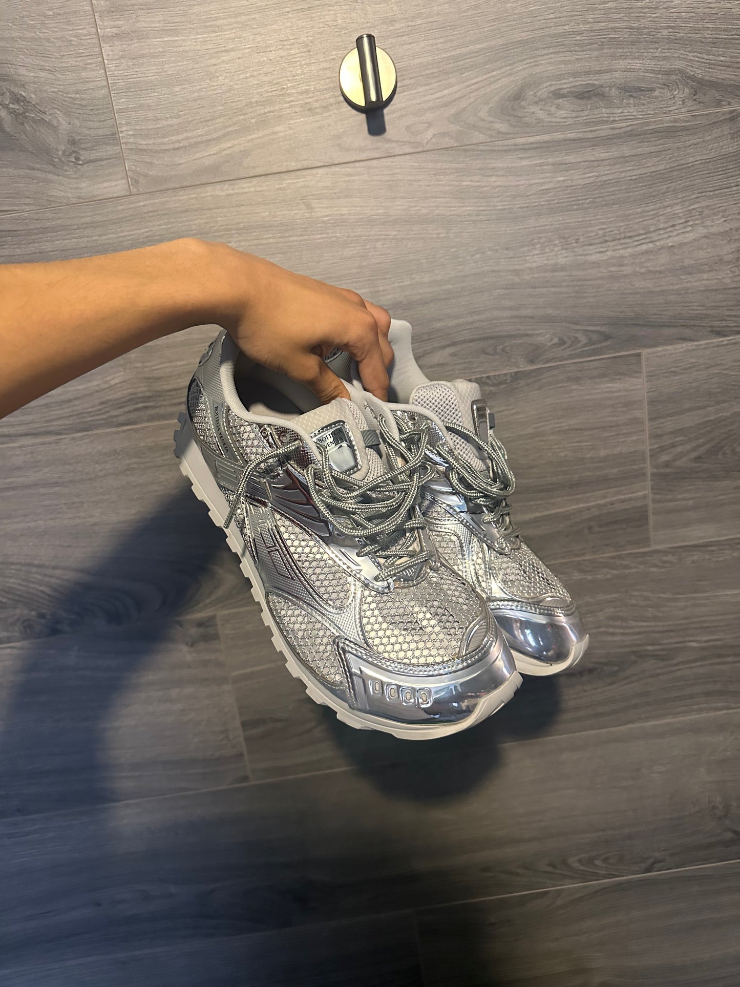 Botega Silver Orbits Sneakers