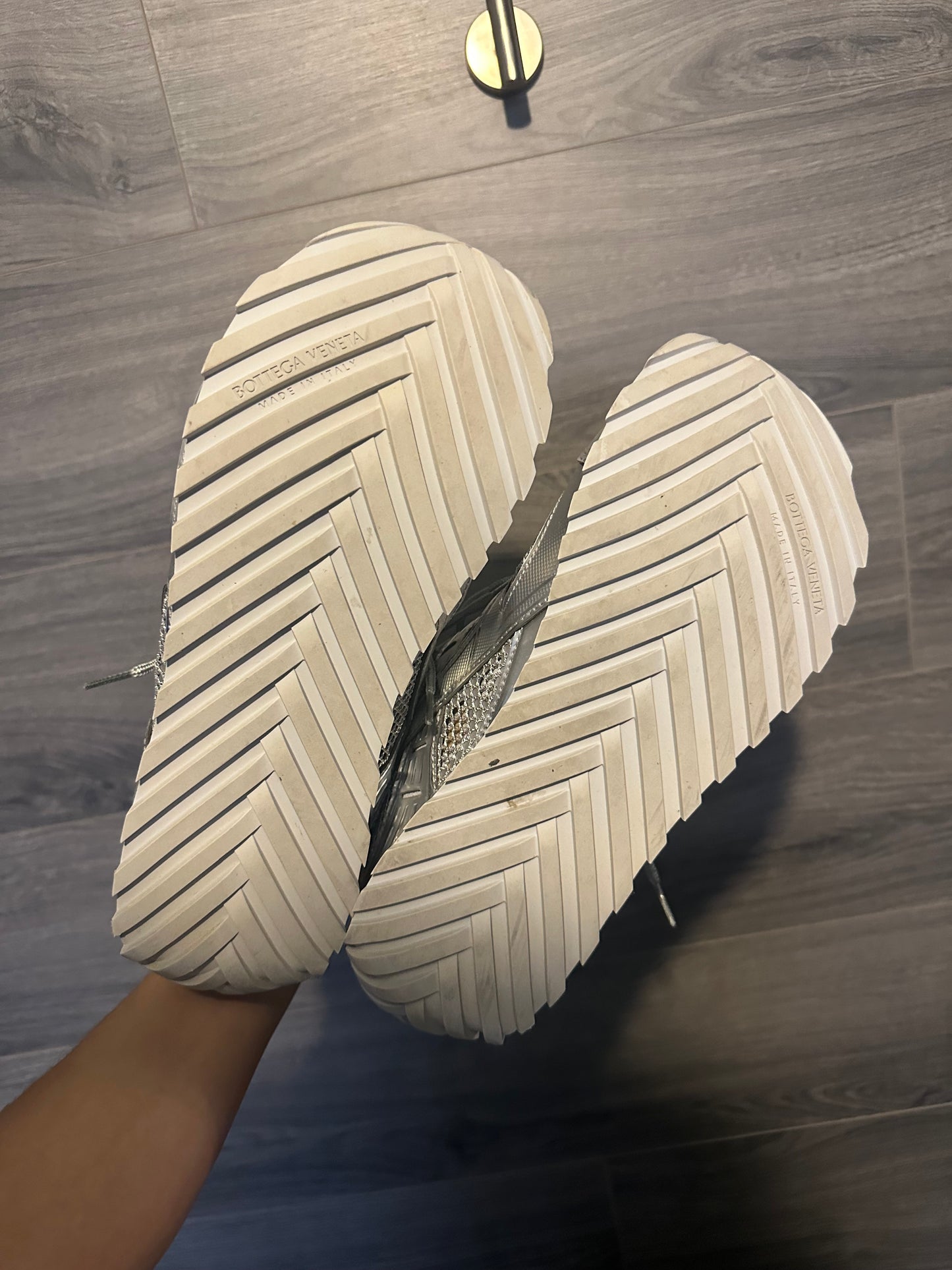 Botega Silver Orbits Sneakers