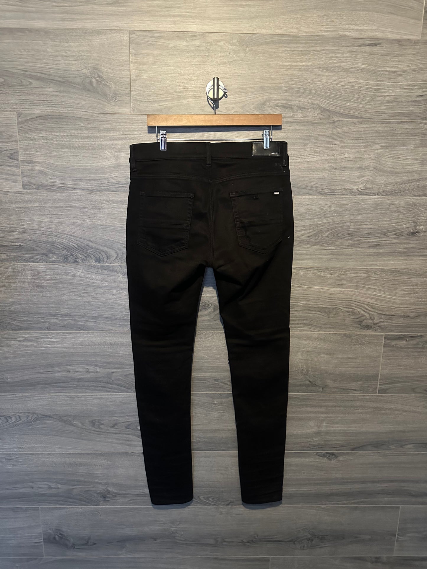 Amiri Mx1 "Black Bandana" Patch Jeans