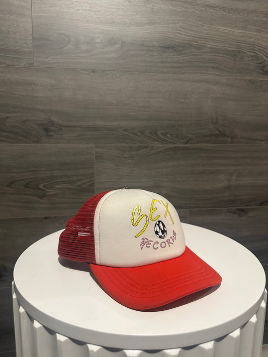 Chrome Hearts Sex Records Trucker Hat
