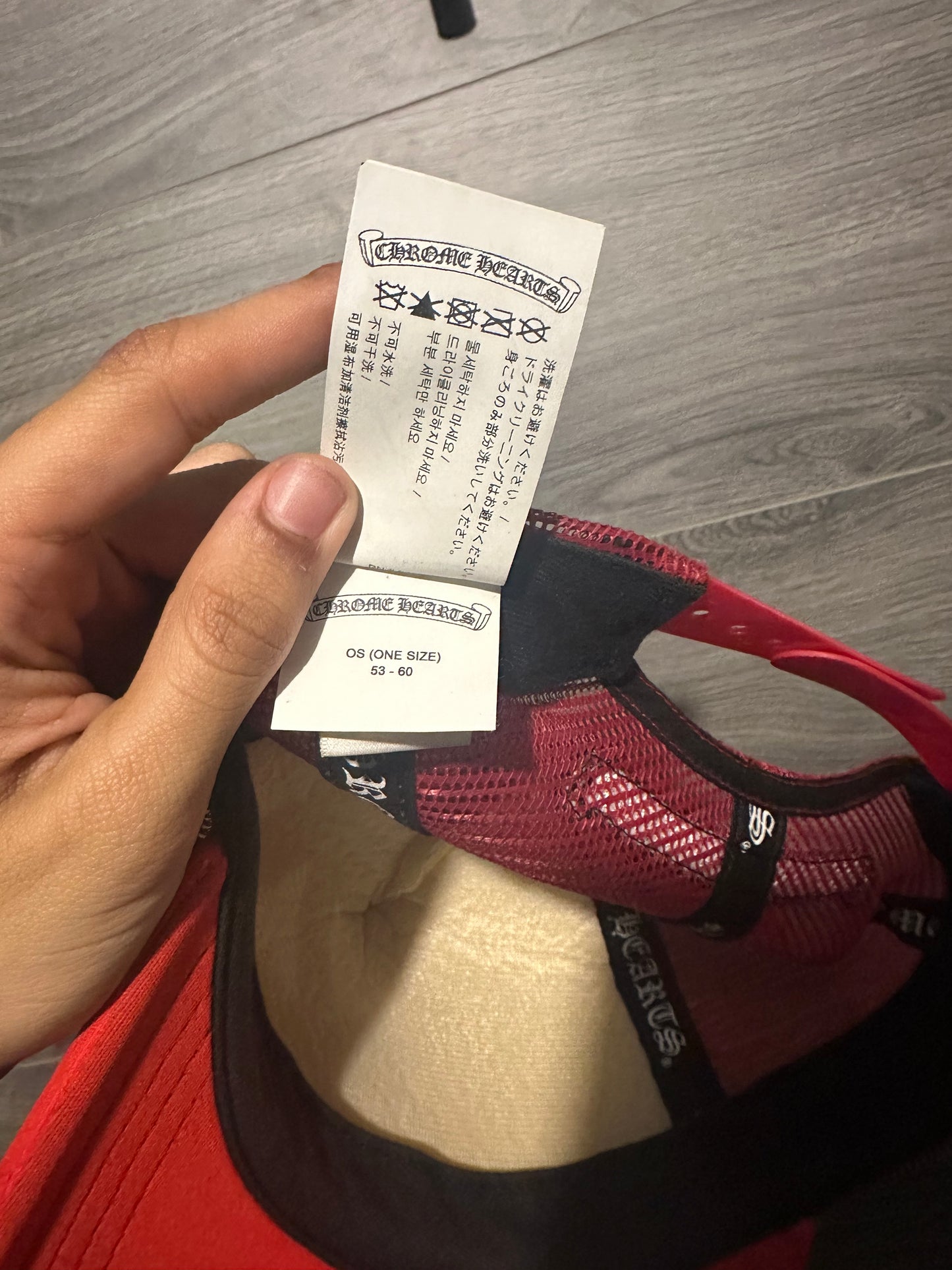 Chrome Hearts Sex Records Trucker Hat