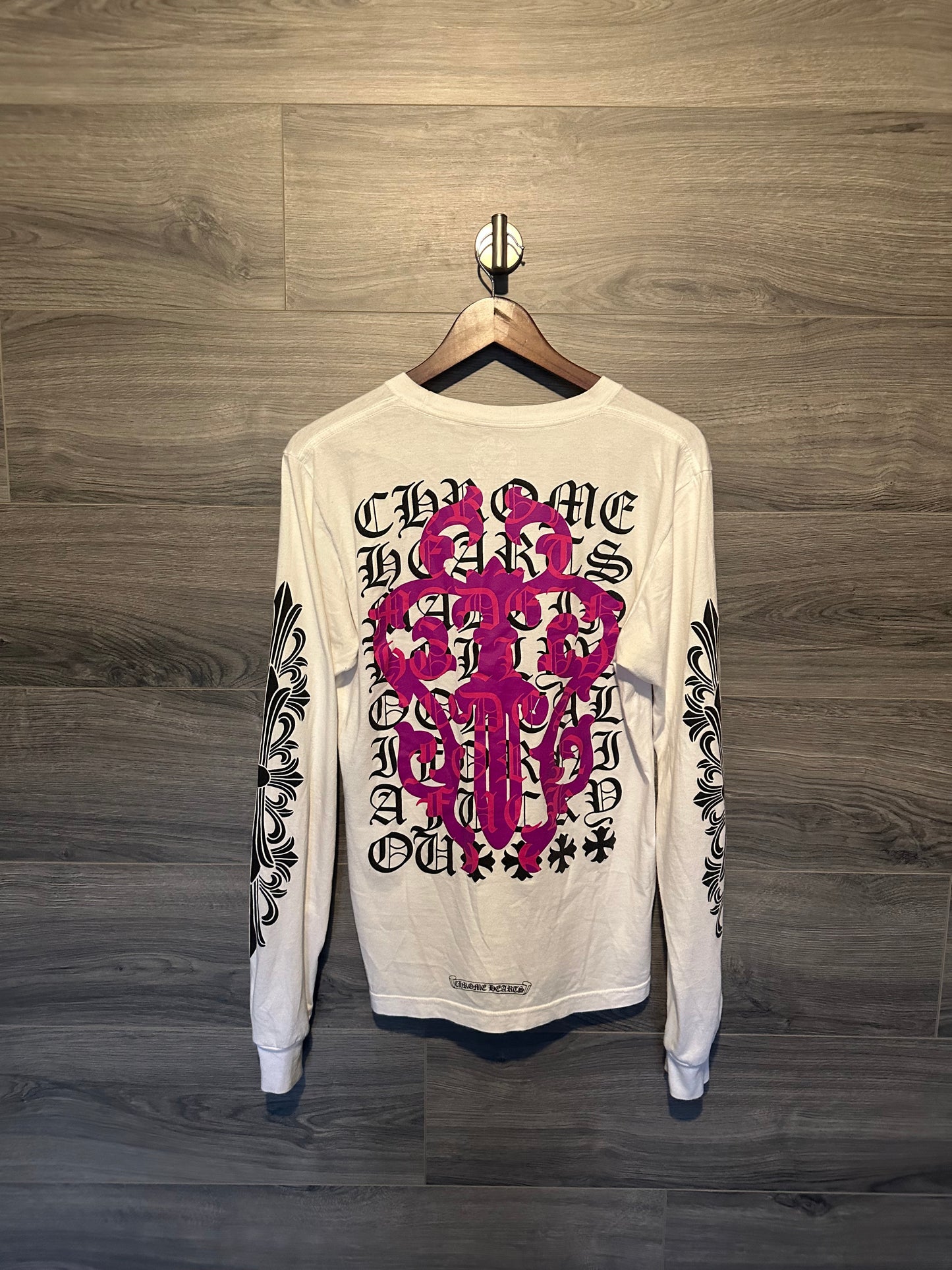 Chrome Hearts Floral Dagger Longsleeve