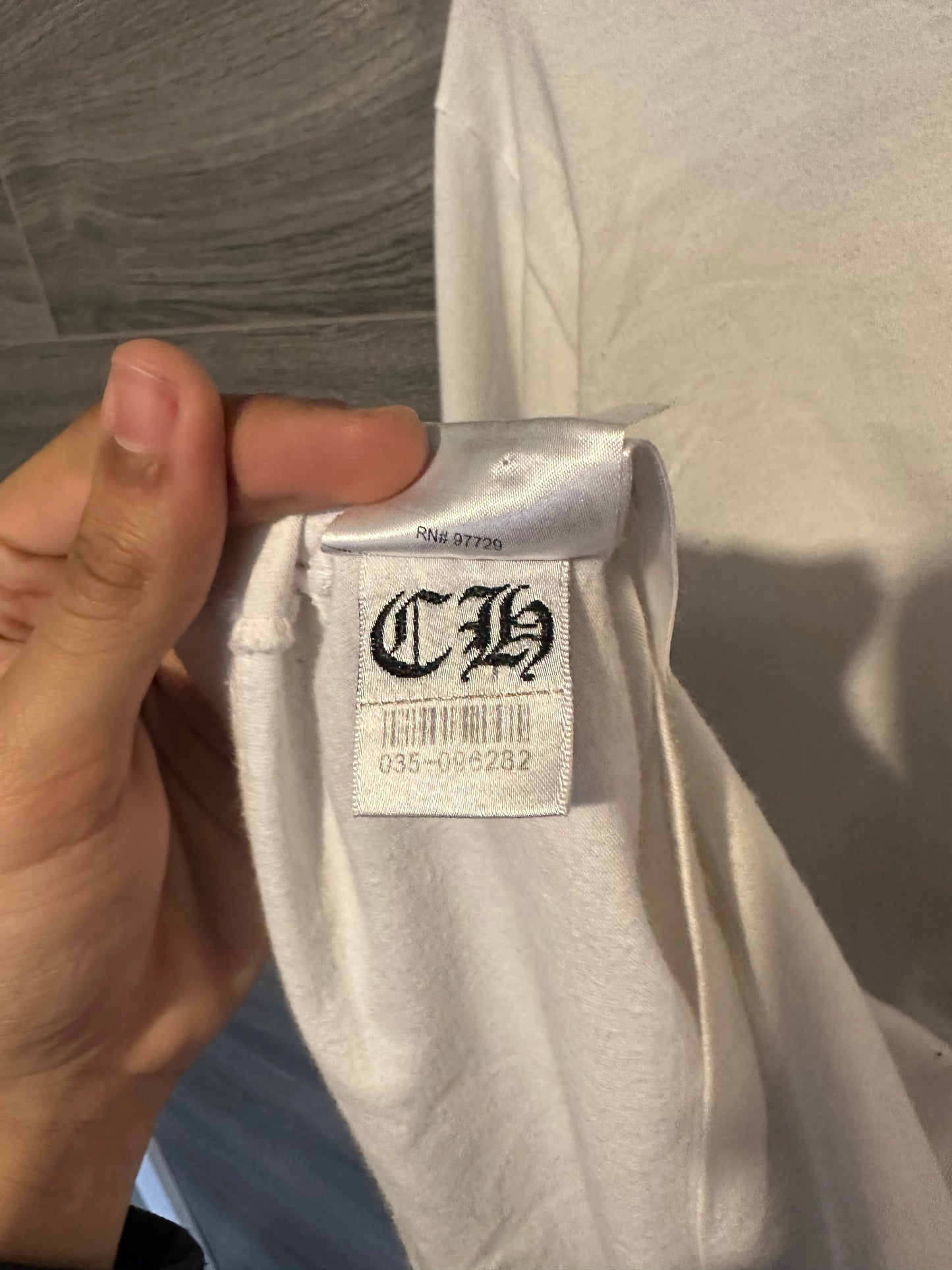 Chrome Hearts Floral Dagger Longsleeve