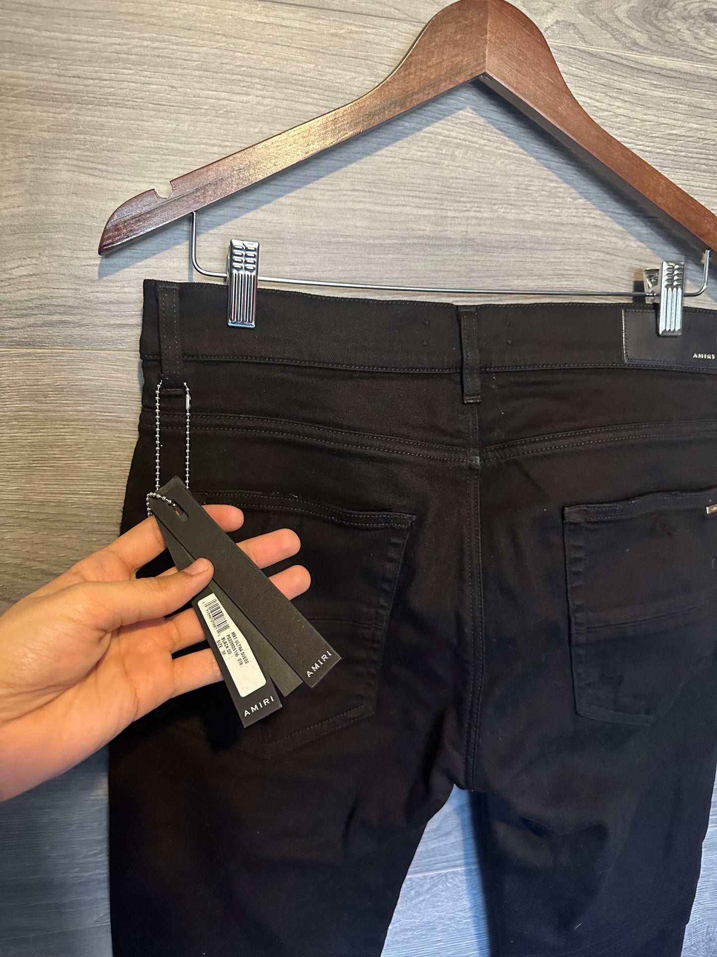 Amiri Mx1 "Brown" Patch Jeans